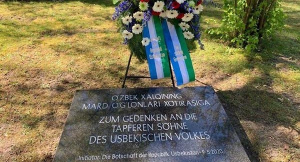 Германияда ўзбек халқининг мард ўғлонлари хотирасига ёдгорлик ўрнатилди