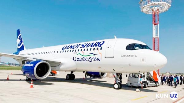 Ўзбекистондаги биринчи хусусий авиакомпаниянинг илк самолёти олиб келинди