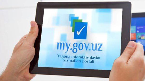 My.gov.uz portalida yana bir yangi xizmat ishga tushirildi