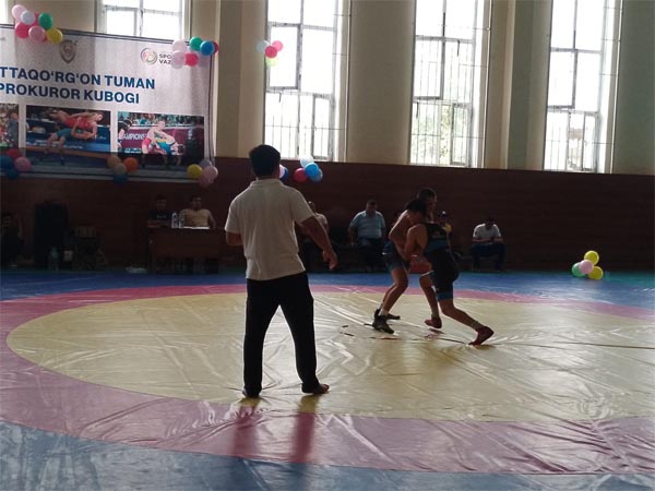 Kattaqoʻrgʻon tumanida  prokuror kubogi musobaqasiga start berildi